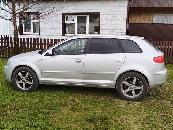 2007 Audi A3 II (8P) Рестайлинг 1, серебристый, 690000 рублей - вид 2