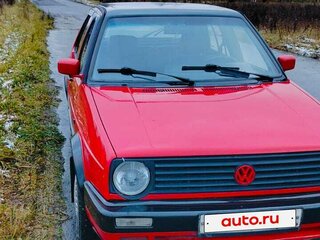 1987 Volkswagen Golf II, красный, 290000 рублей, вид 4