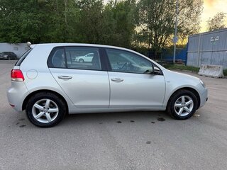 2012 Volkswagen Golf VI, жёлтый, 1300000 рублей, вид 4