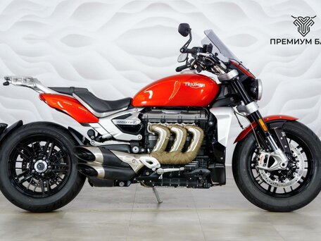 2021 Triumph Rocket III, красный, 1949000 рублей, вид 1