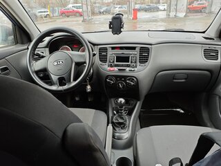 2010 Kia Rio II Рестайлинг, синий, 450000 рублей, вид 5