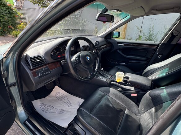 2001 BMW 3 серии 320i IV (E46) Рестайлинг, зелёный - вид 15