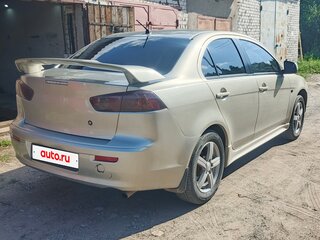 2008 Mitsubishi Lancer X, бежевый, 597000 рублей, вид 3