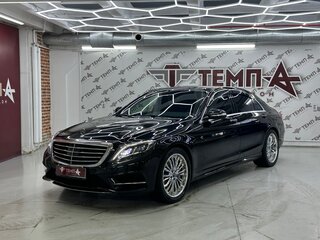 2014 Mercedes-Benz S-Класс 400 Long VI (W222, C217), чёрный, 3350000 рублей, вид 1