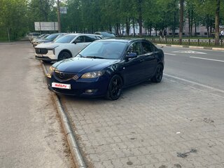 2006 Mazda 3 I (BK) Рестайлинг, синий, 500000 рублей, вид 1