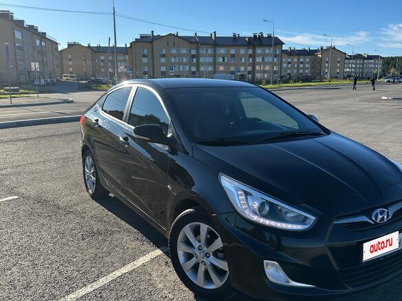 2013 Hyundai Solaris I, чёрный, 1299999 рублей