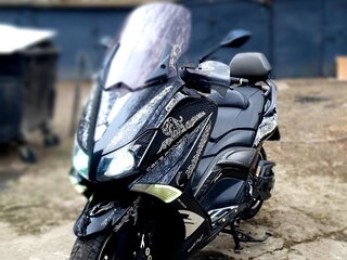 2013 Yamaha TMAX, чёрный, 500000 рублей, вид 1