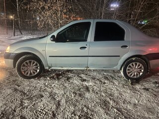 2007 Renault Logan I, зелёный, 315000 рублей, вид 3