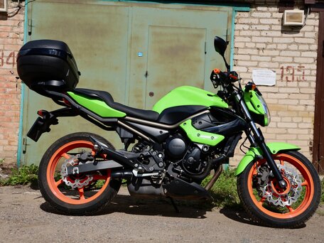 2009 Yamaha XJ6 (FZ6R), зелёный, 400000 рублей, вид 1