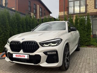 2020 BMW X6 30d III (G06), белый, 7250000 рублей, вид 2