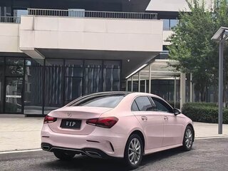 2021 Mercedes-Benz A-Класс 180 Long IV (W177), розовый, 1700000 рублей, вид 4