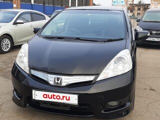2012 Honda Fit Shuttle I, чёрный, 750000 рублей, вид 1