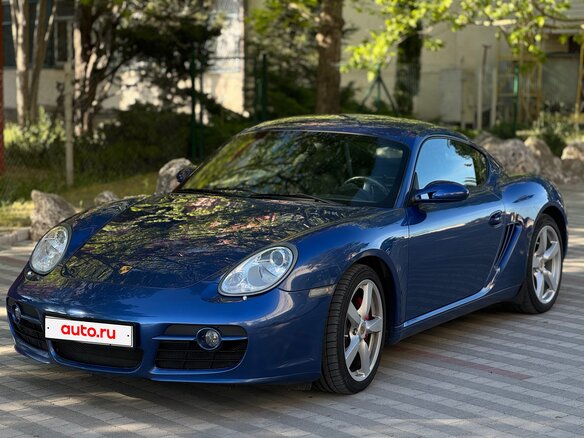 2007 Porsche Cayman S I (987), синий, 2650000 рублей