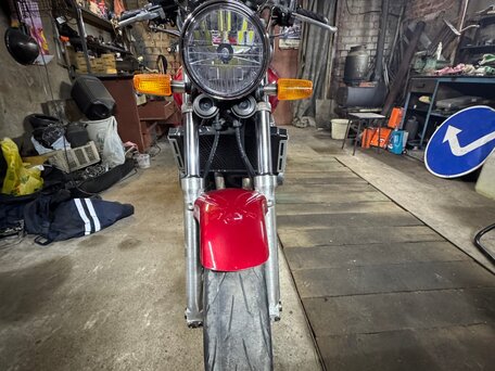 1995 Honda CB 400 Super Four, красный, 300000 рублей, вид 1
