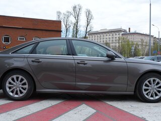 2016 Audi A6 IV (C7) Рестайлинг, серый, 2400000 рублей, вид 4
