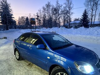2010 Kia Rio II Рестайлинг, синий, 650000 рублей, вид 2