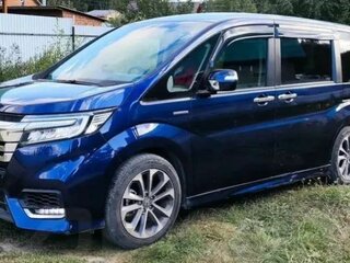 2018 Honda Stepwgn Spada V Рестайлинг, синий, 2450000 рублей, вид 1