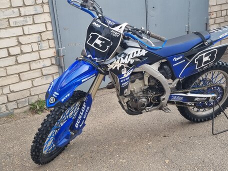 2010 Yamaha YZ250F, синий, 360000 рублей, вид 1