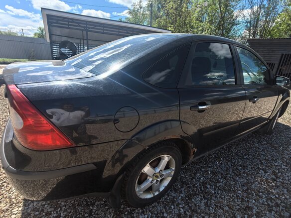 2007 Ford Focus II, чёрный, 310000 рублей - вид 4