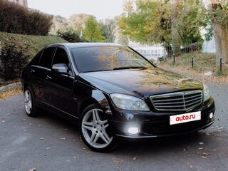 2007 Mercedes-Benz C-Класс 280 III (W204), синий, 1340000 рублей, вид 1