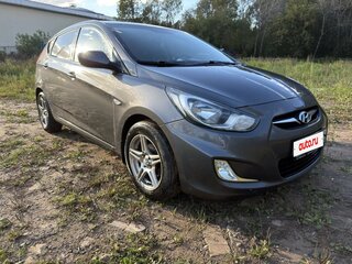 2012 Hyundai Solaris I, чёрный, 504000 рублей, вид 3