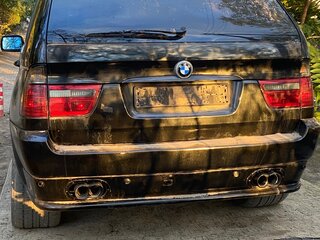 2005 BMW X5 3.0d I (E53) Рестайлинг, чёрный, 1200000 рублей, вид 4