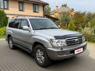 2007 Toyota Land Cruiser 100 Series Рестайлинг 2, серебристый, 3250000 рублей, вид 3