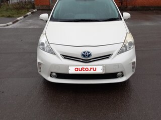2014 Toyota Prius Alpha I (ZVW40/41), белый, 1170000 рублей, вид 2
