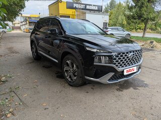 2021 Hyundai Santa Fe IV Рестайлинг, чёрный, 3670000 рублей, вид 3
