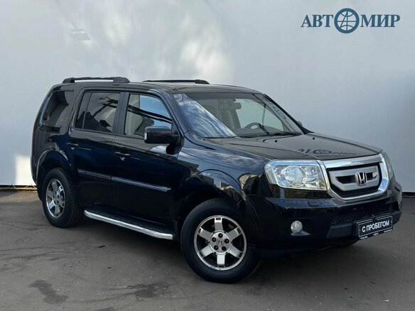 2008 Honda Pilot II, чёрный, 1049000 рублей - вид 2