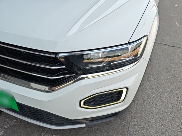2023 Volkswagen T-Roc I Рестайлинг, белый - вид 4
