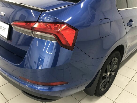 2021 Skoda Rapid II, синий - вид 9