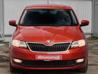 2018 Skoda Rapid I Рестайлинг, оранжевый, 1350000 рублей, вид 2