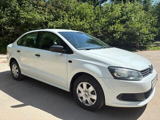 2014 Volkswagen Polo V, белый, 1100000 рублей, вид 1