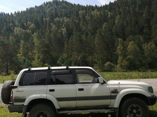 1996 Toyota Land Cruiser 80 Series Рестайлинг, белый, 1350000 рублей, вид 2