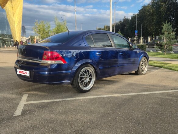 2008 Opel Astra H Рестайлинг, синий, 725000 рублей - вид 7