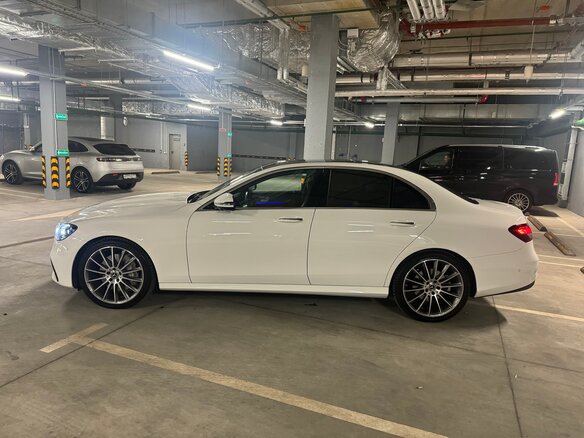 2021 Mercedes-Benz E-Класс 350 V (W213, S213, C238) Рестайлинг, белый - вид 5