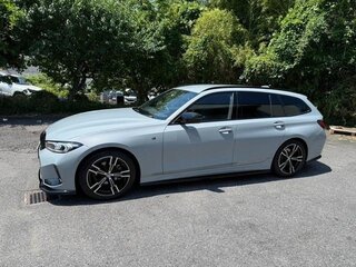 2022 BMW 3 серии 318i VII (G2x) Рестайлинг, серебристый, 2780999 рублей, вид 4