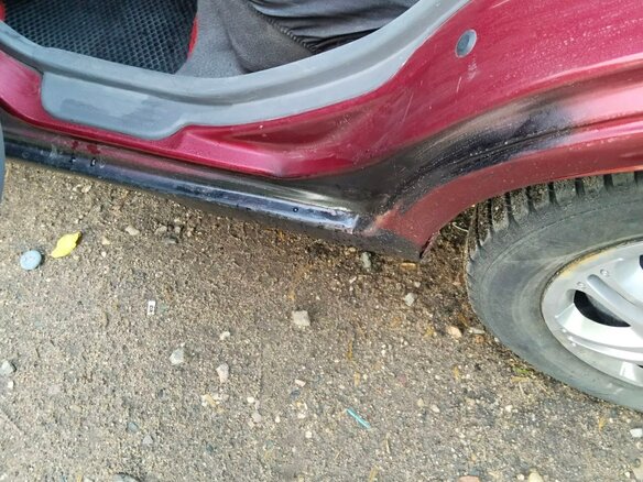 2004 Hyundai Accent ТагАЗ II, красный, 230000 рублей - вид 7
