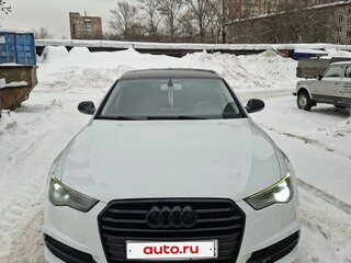 2016 Audi A6 IV (C7) Рестайлинг, белый, 1800000 рублей, вид 2