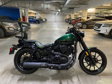 2014 Yamaha XV950 Bolt, зелёный, 559000 рублей, вид 2