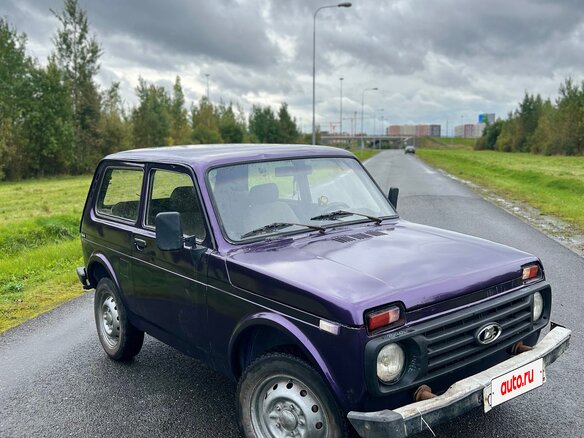 2002 Lada (ВАЗ) 2121 (4x4) I Рестайлинг, фиолетовый - вид 3
