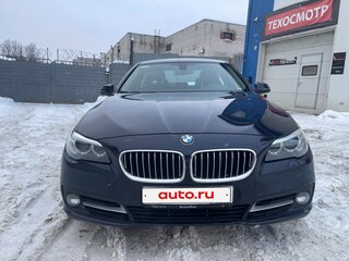 2014 BMW 5 серии 520d VI (F10/F11/F07) Рестайлинг, синий, 2050000 рублей, вид 2