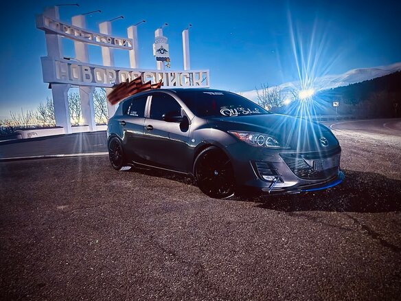2010 Mazda 3 II (BL), серый, 970000 рублей - вид 5