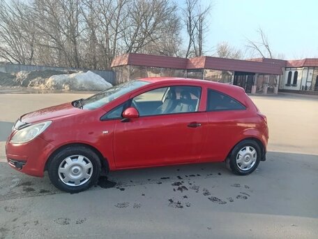 2008 Opel Corsa D, красный, 315000 рублей, вид 3