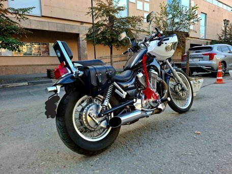 1995 Suzuki Intruder VS 400, чёрный, 250000 рублей, вид 1