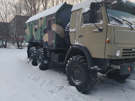 1993 КамАЗ 45141, зелёный, 3500000 рублей, вид 2
