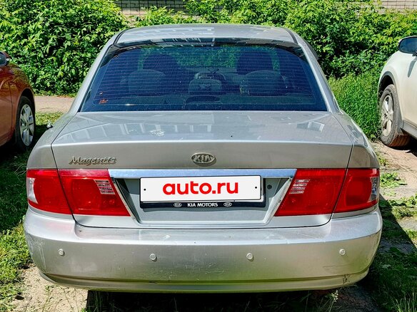 2003 Kia Magentis I Рестайлинг, серебристый - вид 4