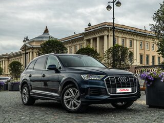 2023 Audi Q7 45 TFSI II (4M) Рестайлинг, синий, 8490000 рублей, вид 1