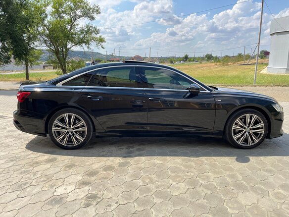 2020 Audi A6 45 TFSI V (C8), чёрный, 5500000 рублей - вид 6